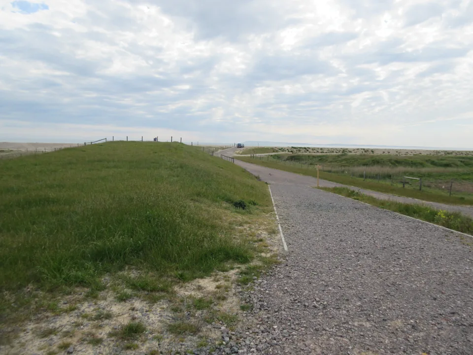 Medmerry managed realignment scheme, photographed 13 May 2015. Source: Peter Holmes / Geograph, via Wikimedia Commons.